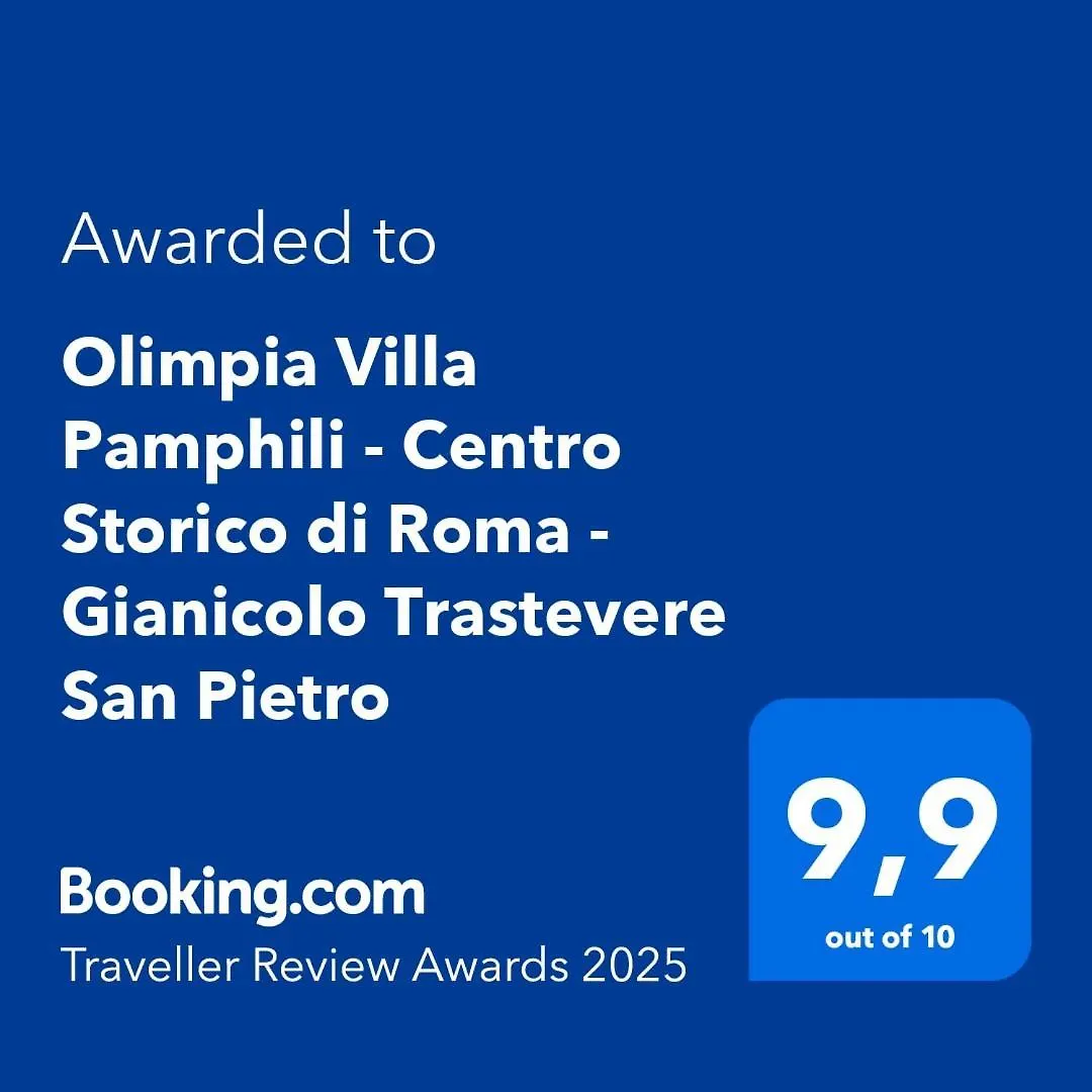 Apartment Olimpia Villa Pamphili - Centro Storico Di Roma - Gianicolo Trastevere San Pietro